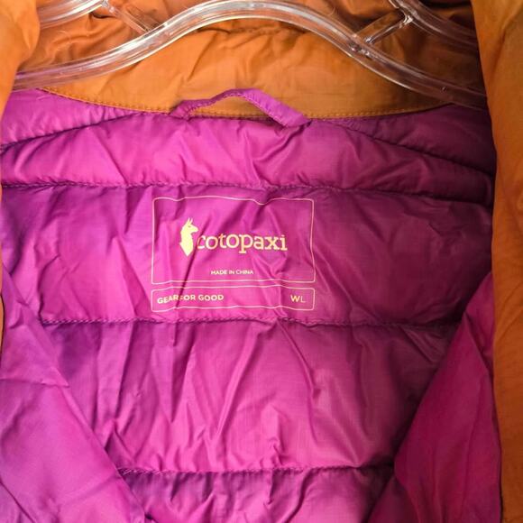 Cotopaxi Women’s Down Vest – Size Large - Picture 3 of 5